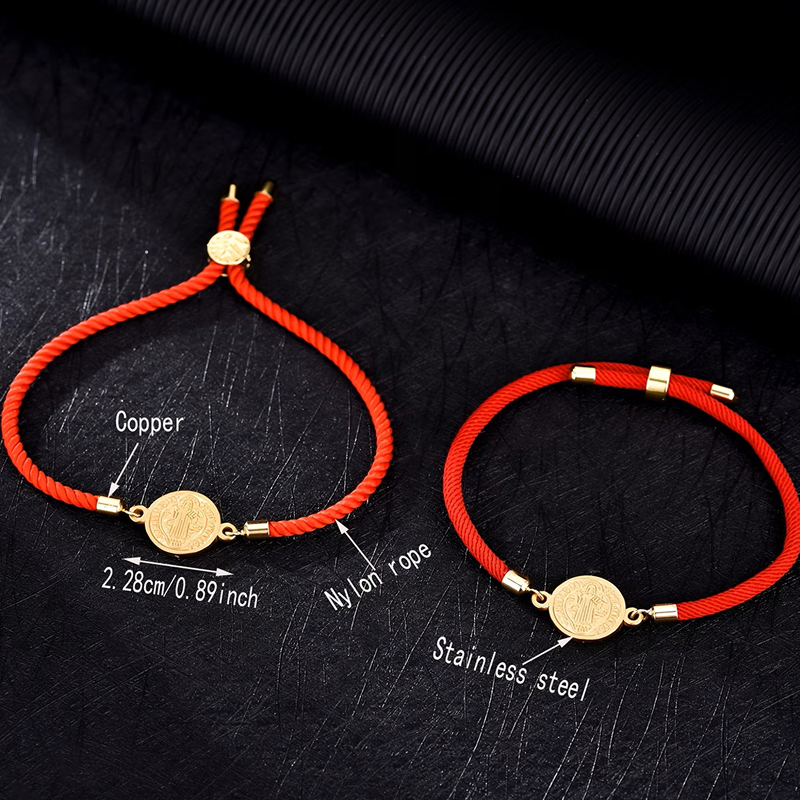 Elegante pulsera de san benito - Imagen 2